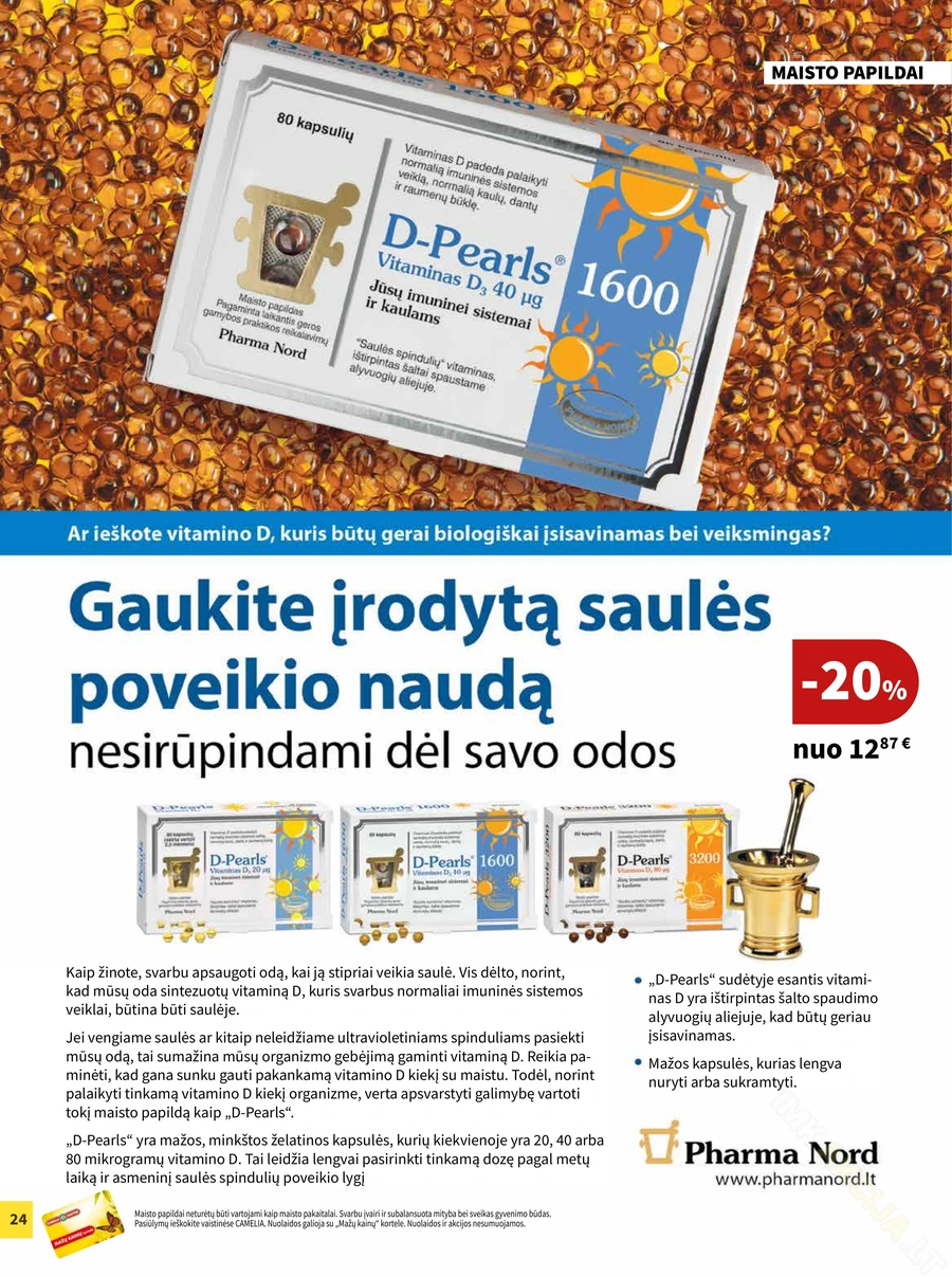 CAMELIA akcijų leidinys puslapis 24