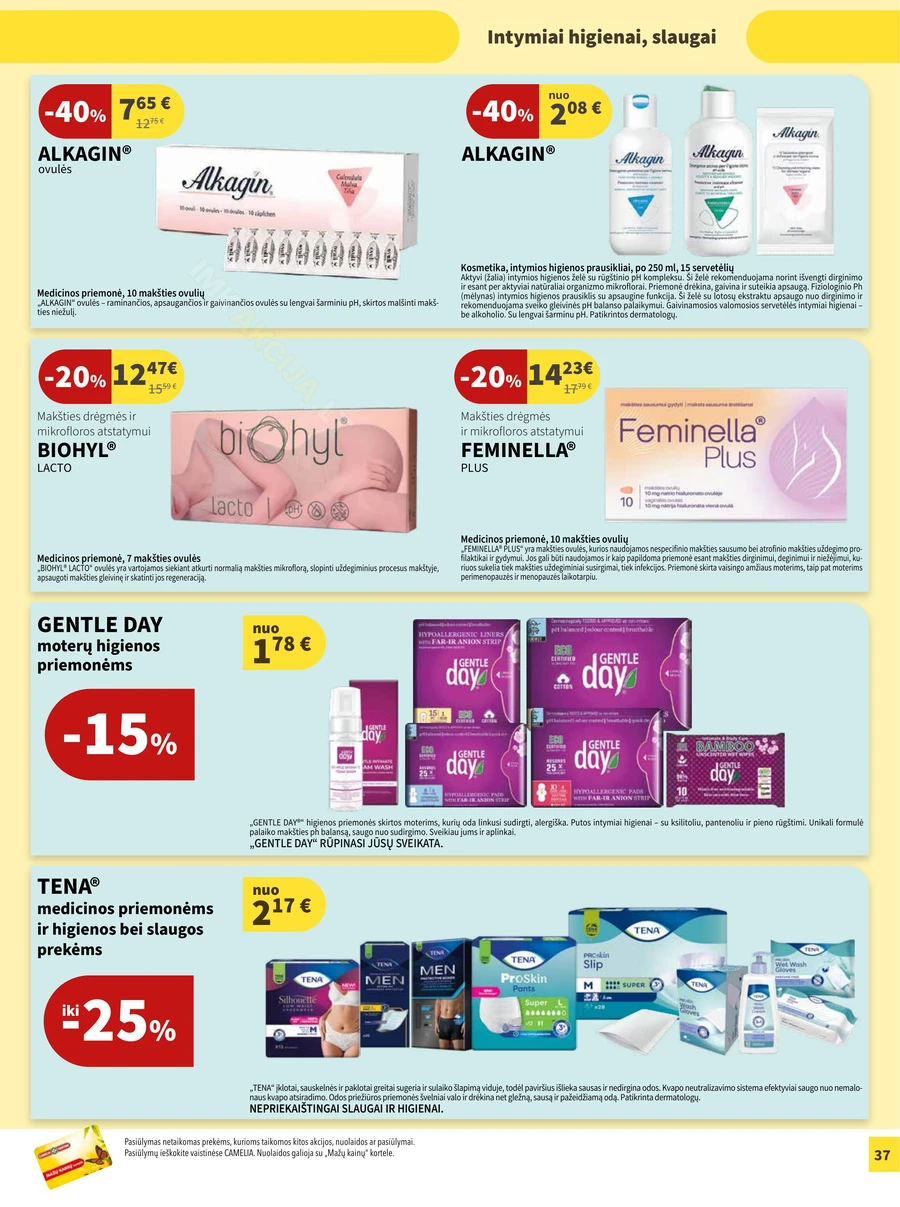 CAMELIA akcijų leidinys puslapis 37