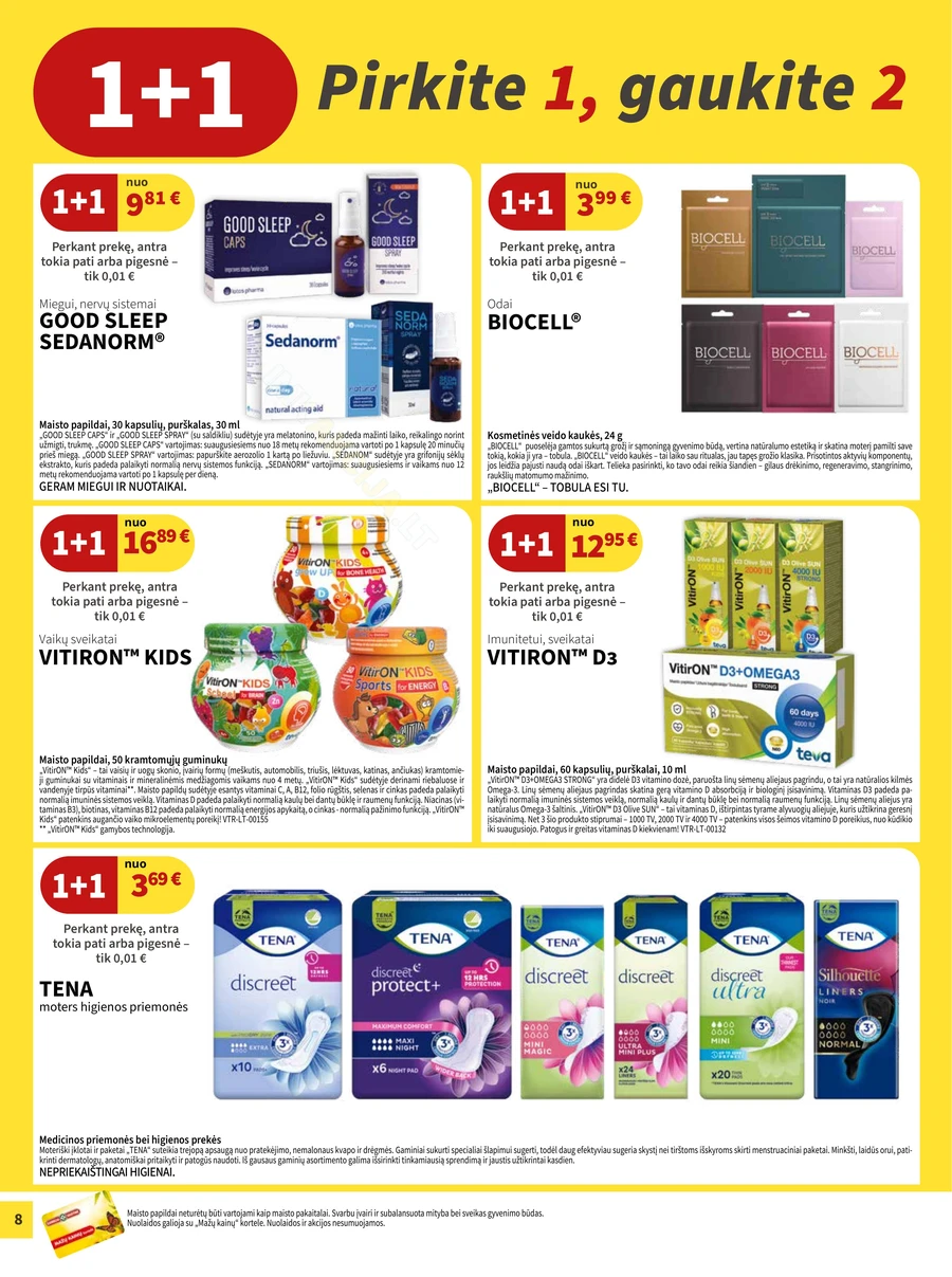 CAMELIA akcijų leidinys puslapis 8