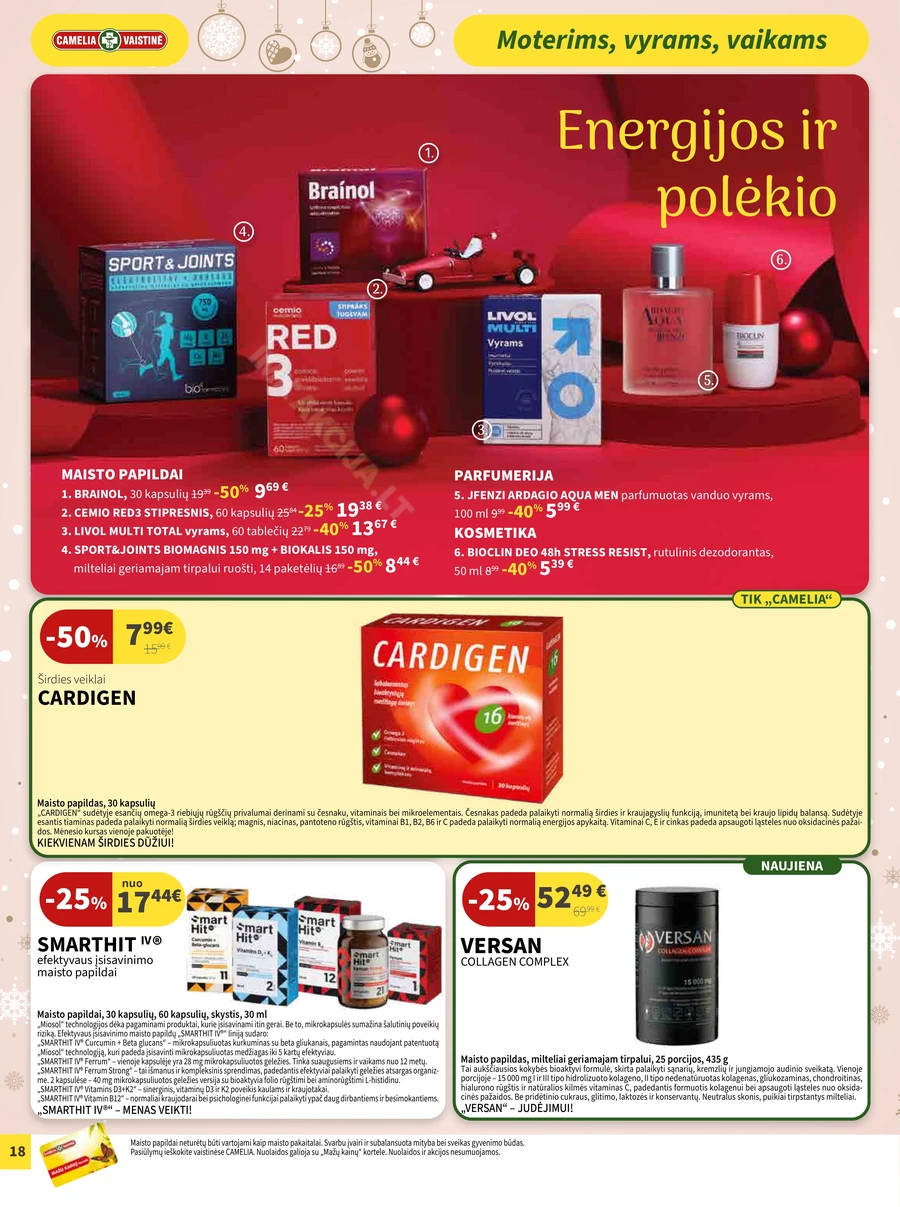 CAMELIA akcijų leidinys puslapis 18