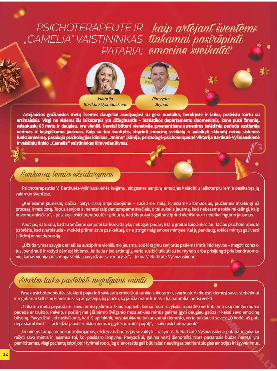 CAMELIA akcijų leidinys puslapis 22