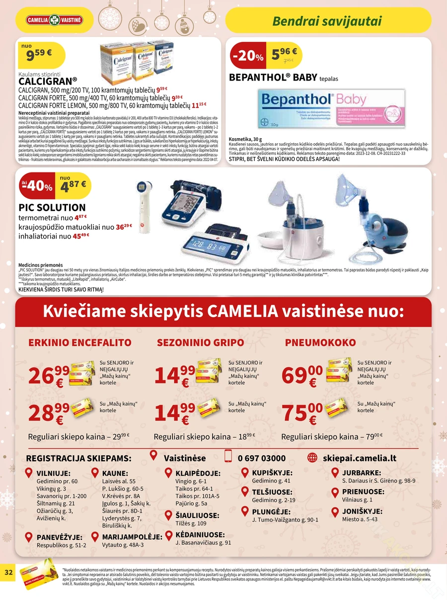CAMELIA akcijų leidinys puslapis 32