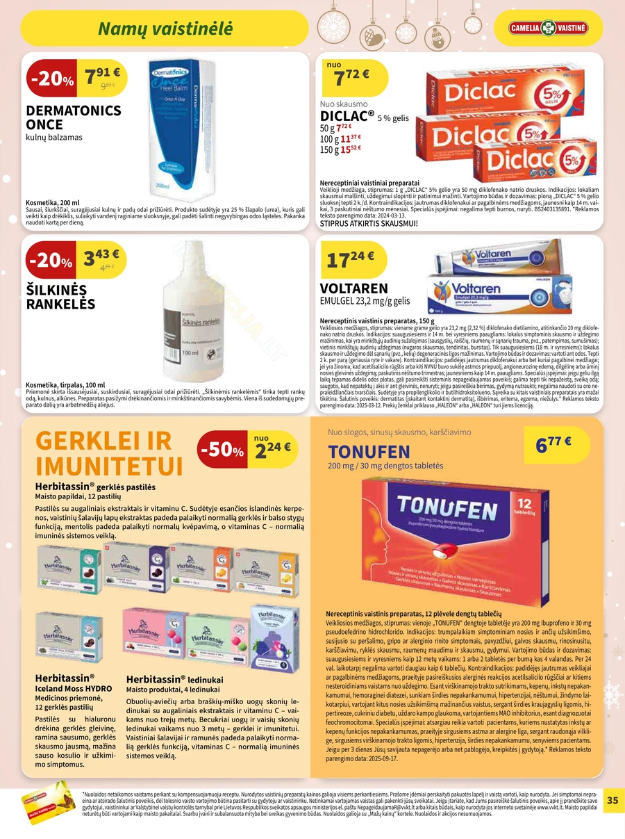 CAMELIA akcijų leidinys puslapis 35