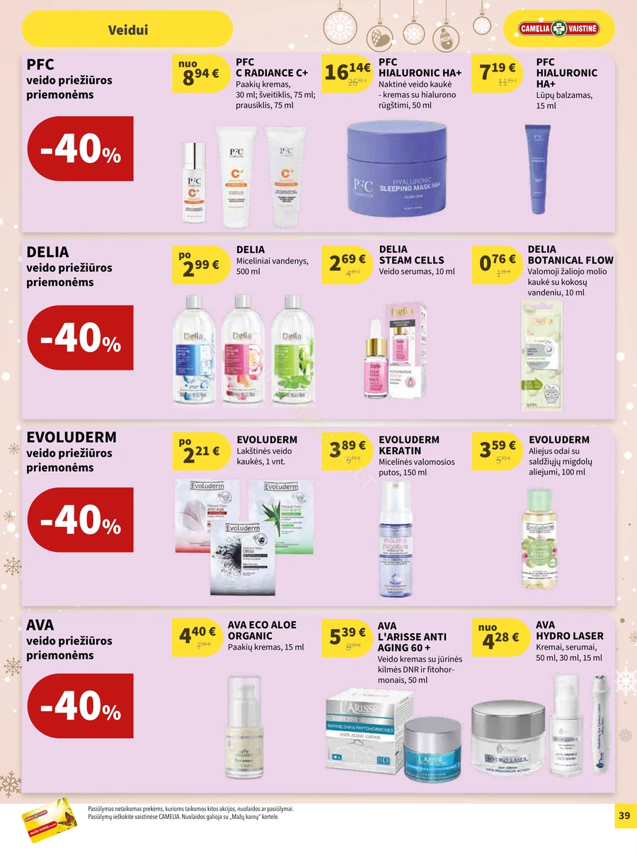 CAMELIA akcijų leidinys puslapis 39
