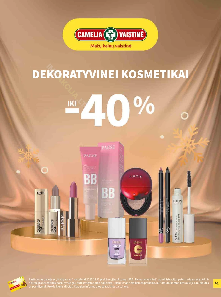 CAMELIA akcijų leidinys puslapis 41