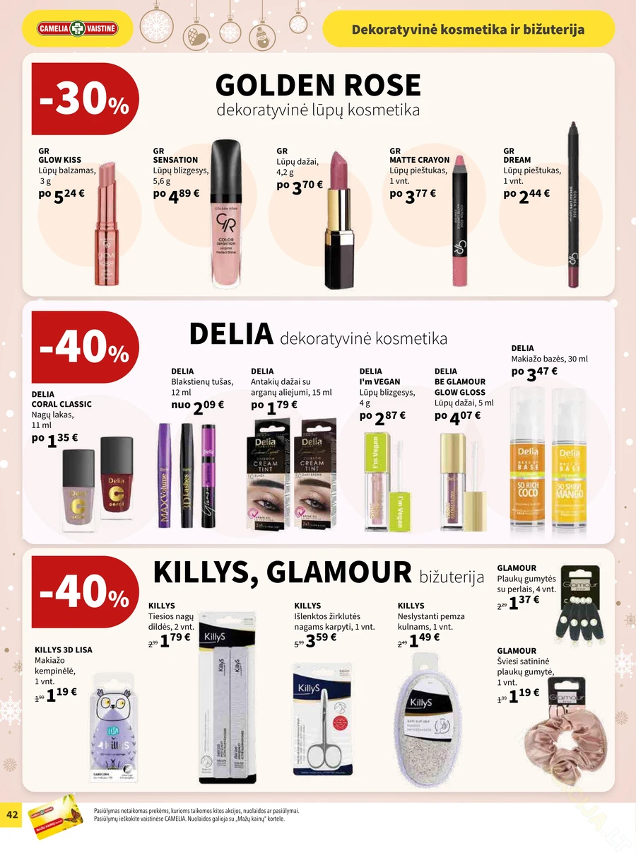 CAMELIA akcijų leidinys puslapis 42