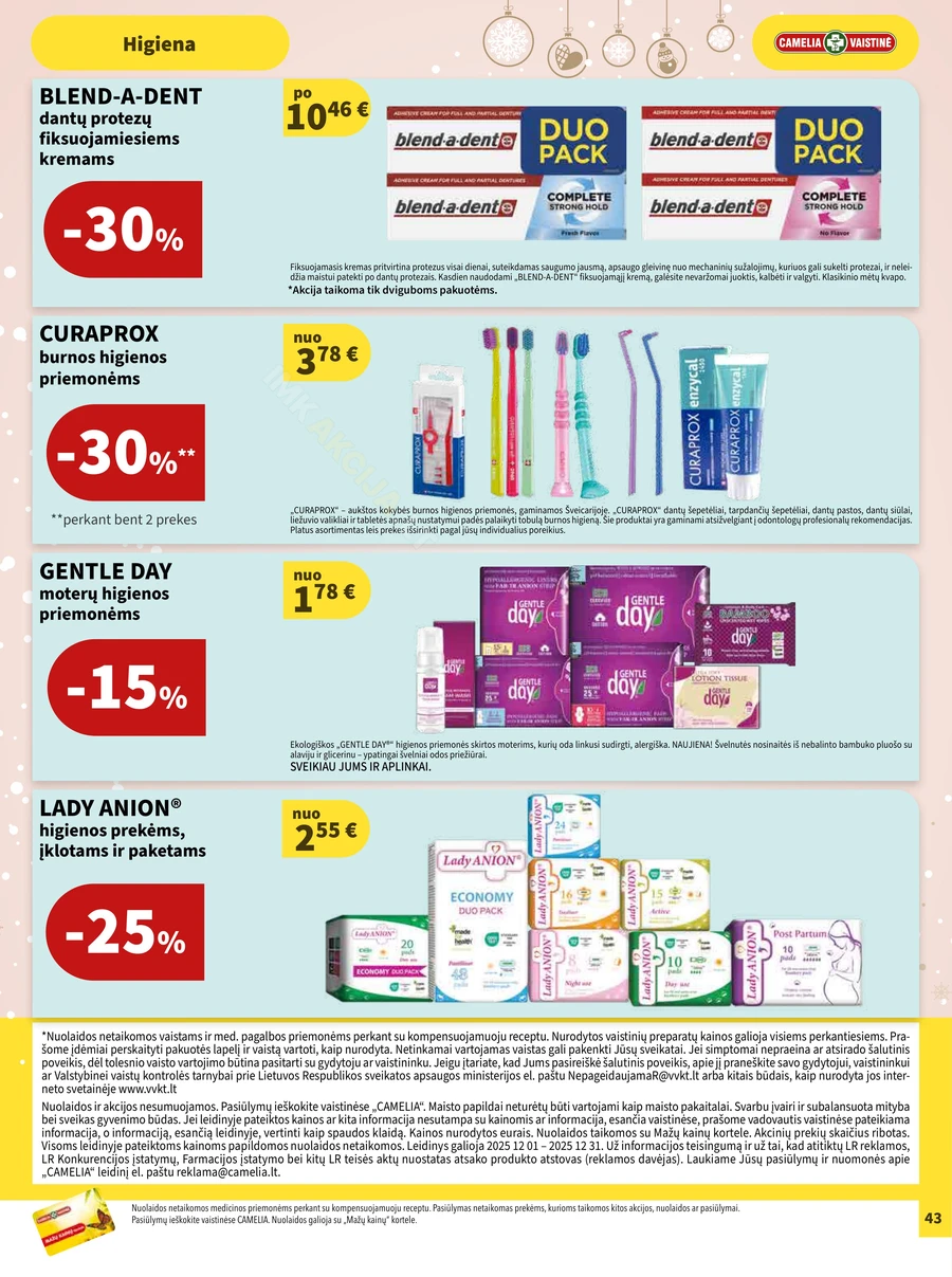 CAMELIA akcijų leidinys puslapis 43