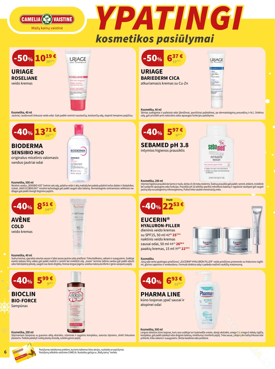CAMELIA akcijų leidinys puslapis 6