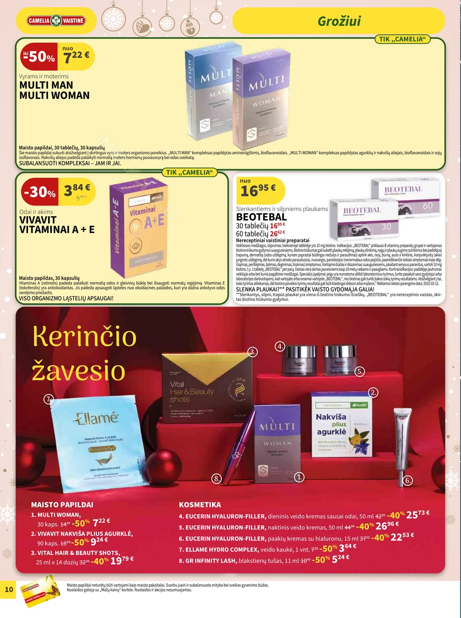 CAMELIA akcijų leidinys puslapis 10