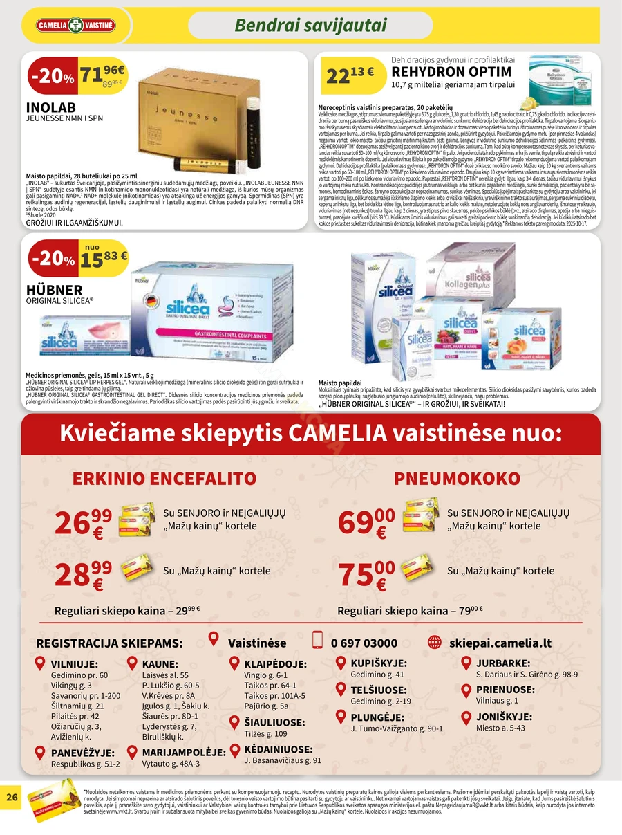 CAMELIA akcijų leidinys puslapis 26