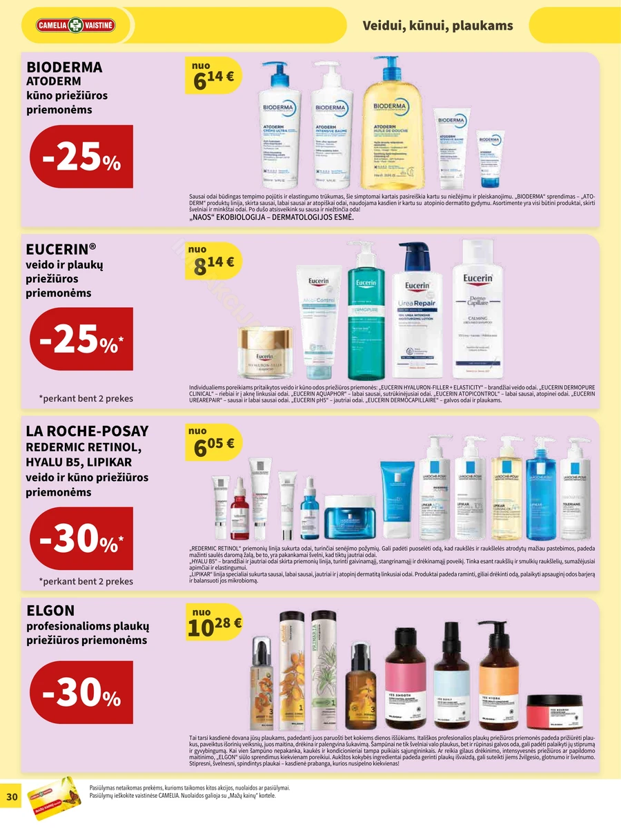 CAMELIA akcijų leidinys puslapis 30
