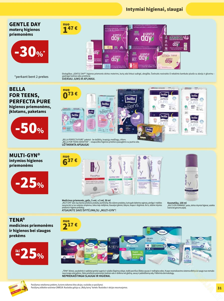 CAMELIA akcijų leidinys puslapis 31