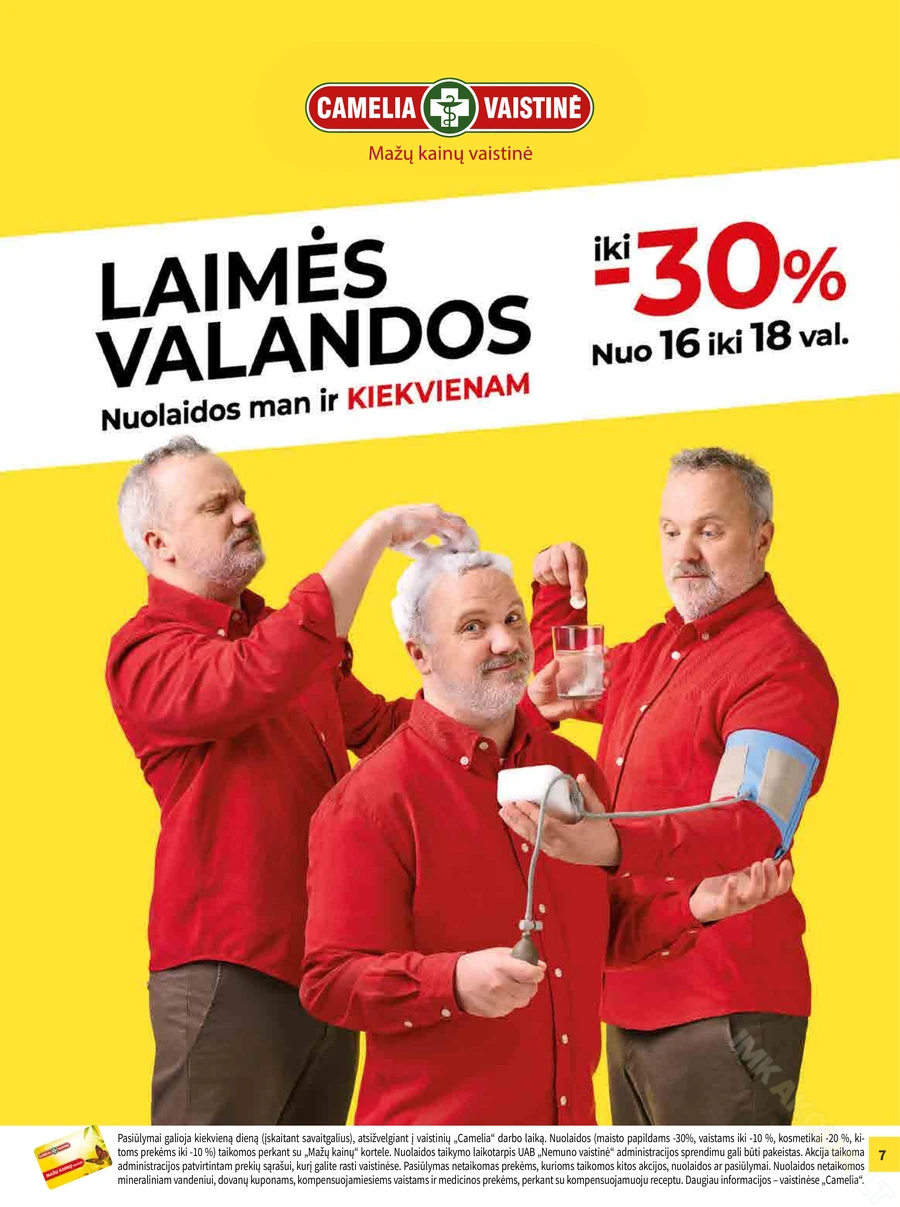 CAMELIA akcijų leidinys puslapis 7