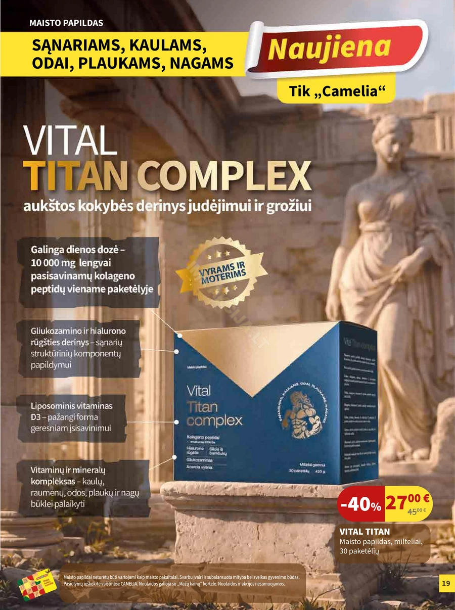 CAMELIA akcijų leidinys puslapis 19