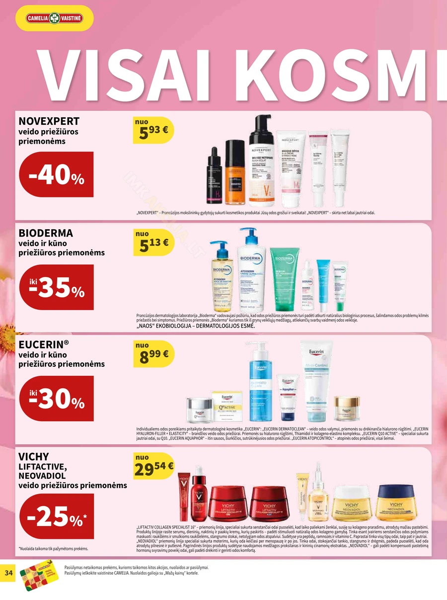 CAMELIA akcijų leidinys puslapis 34