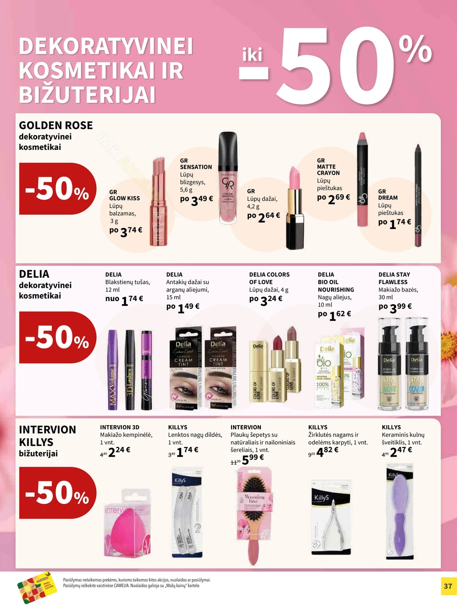 CAMELIA akcijų leidinys puslapis 37