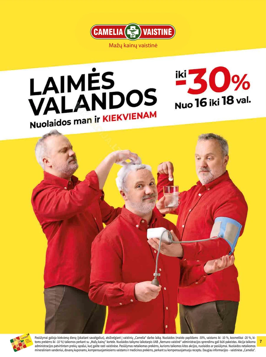 CAMELIA akcijų leidinys puslapis 7