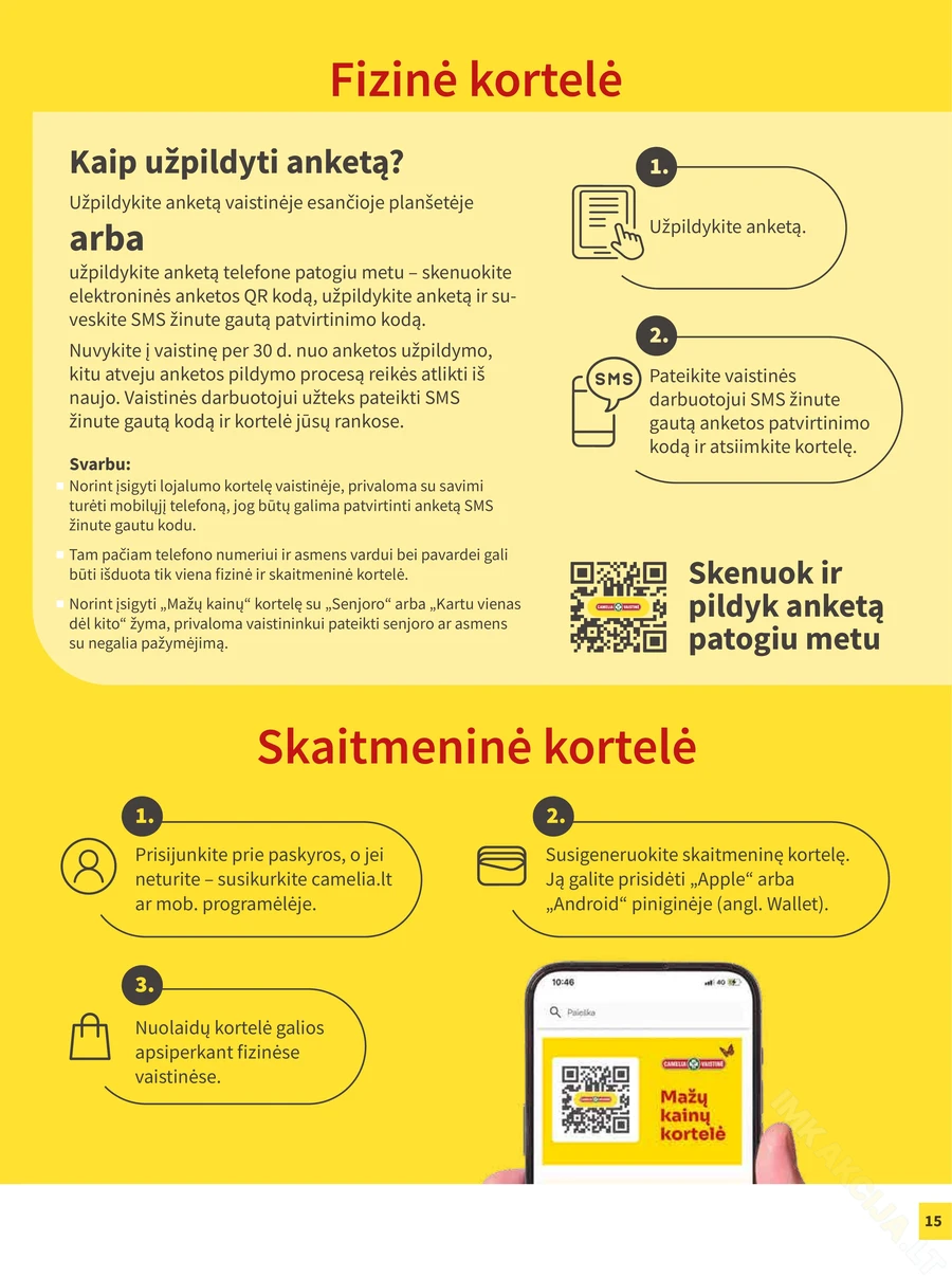 CAMELIA akcijų leidinys puslapis 15
