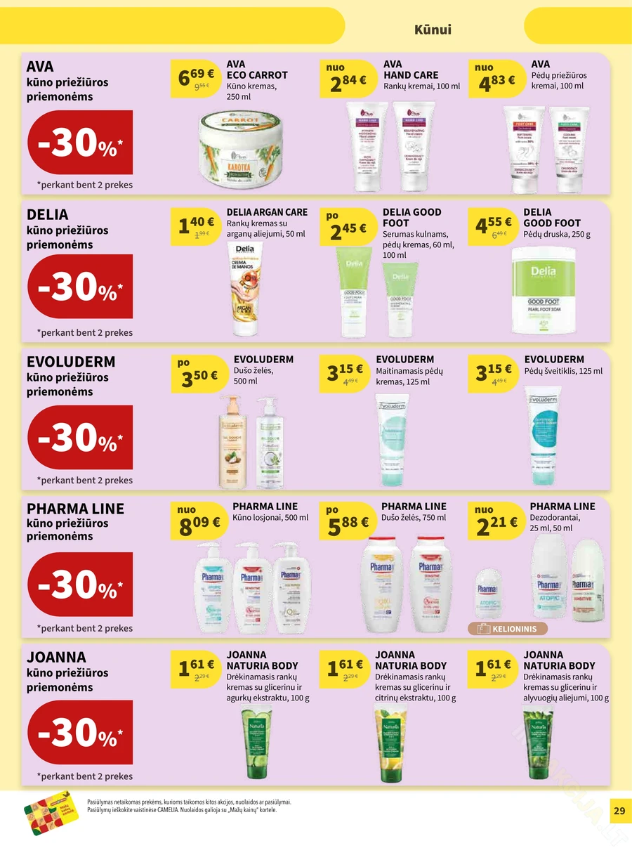 CAMELIA akcijų leidinys puslapis 29