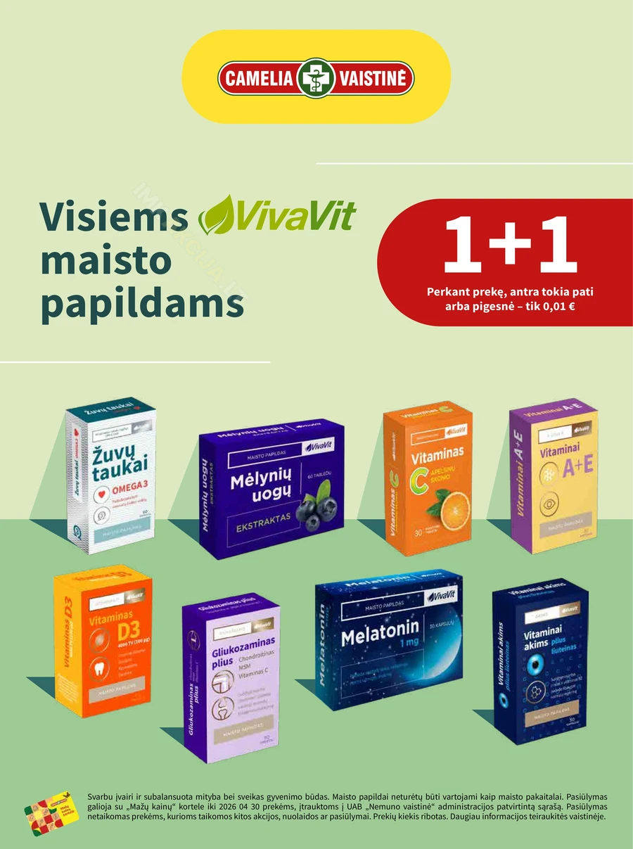CAMELIA akcijų leidinys puslapis 36