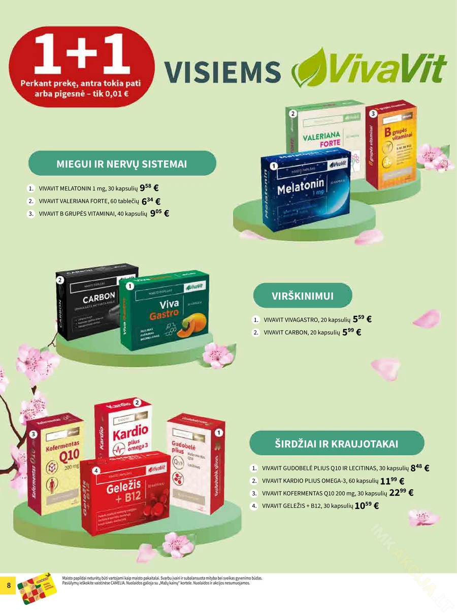 CAMELIA akcijų leidinys puslapis 8