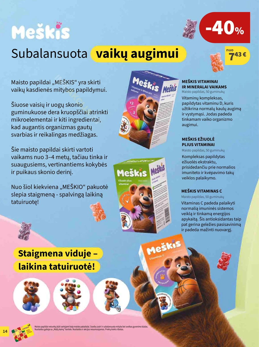 CAMELIA akcijų leidinys puslapis 14