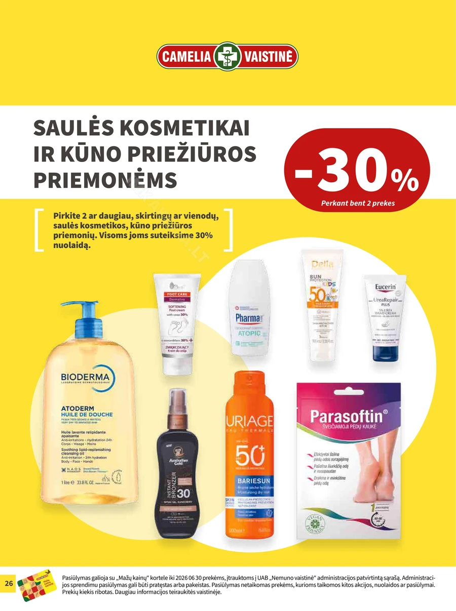 CAMELIA akcijų leidinys puslapis 26