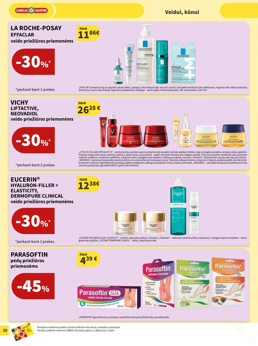 CAMELIA akcijų leidinys puslapis 30