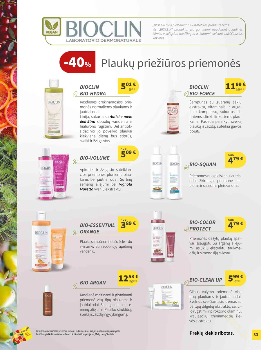 CAMELIA akcijų leidinys puslapis 33