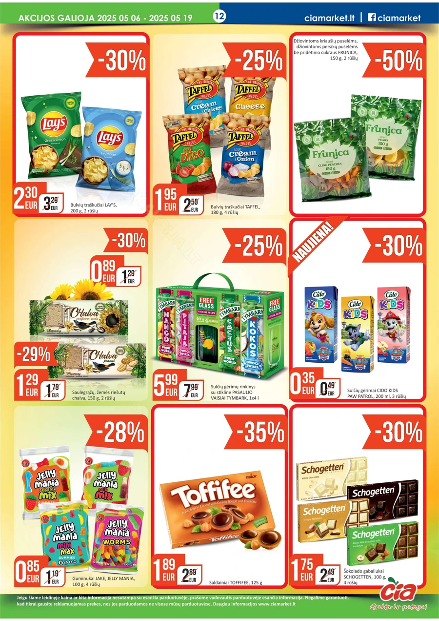 ČIA MARKET akcijų leidinys Nr. 9 puslapis 12