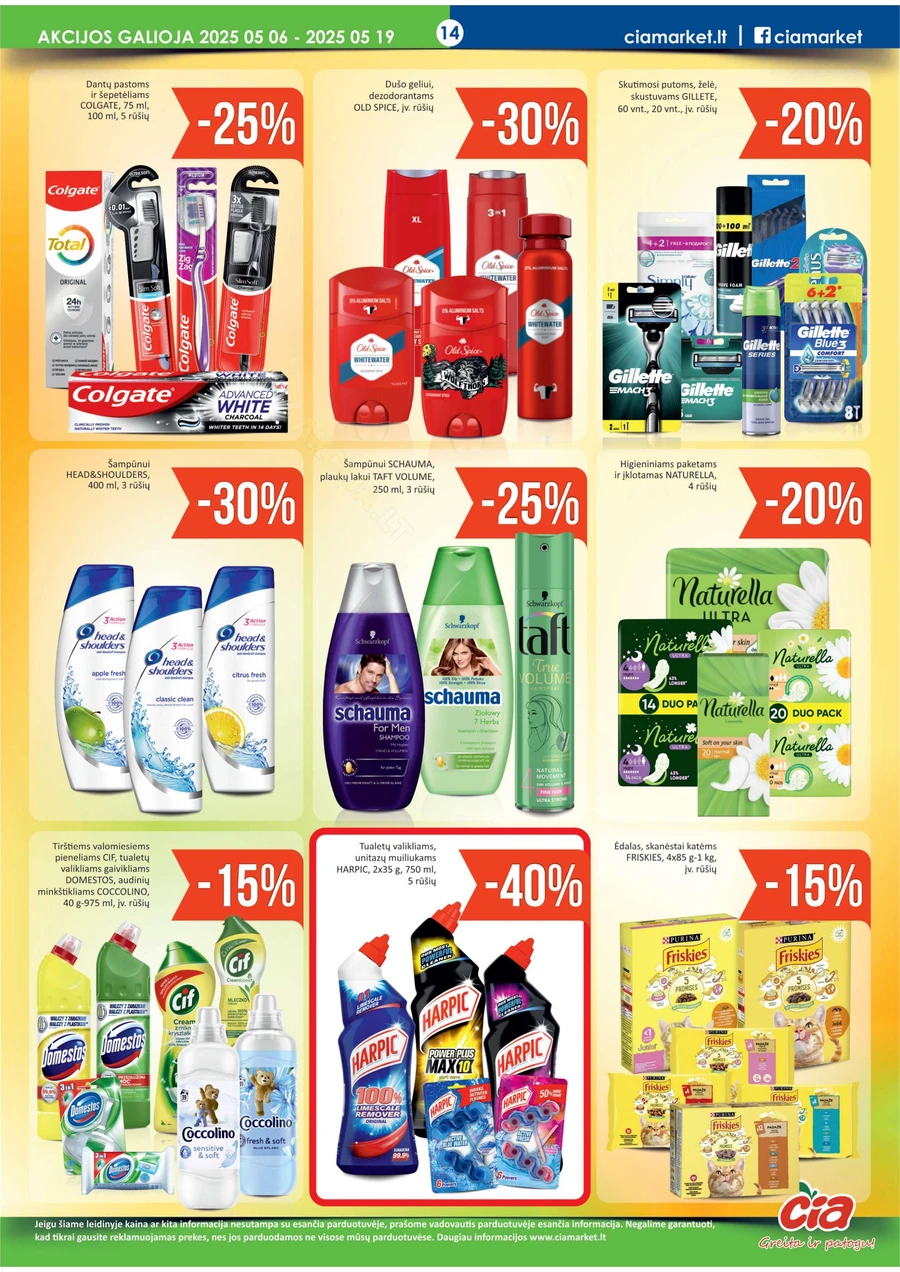 ČIA MARKET akcijų leidinys Nr. 9 puslapis 14
