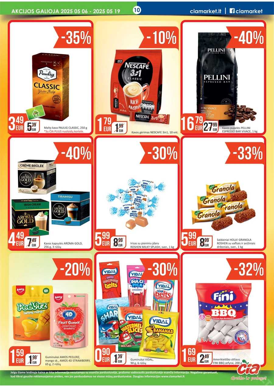 ČIA MARKET akcijų leidinys Nr. 9 puslapis 10