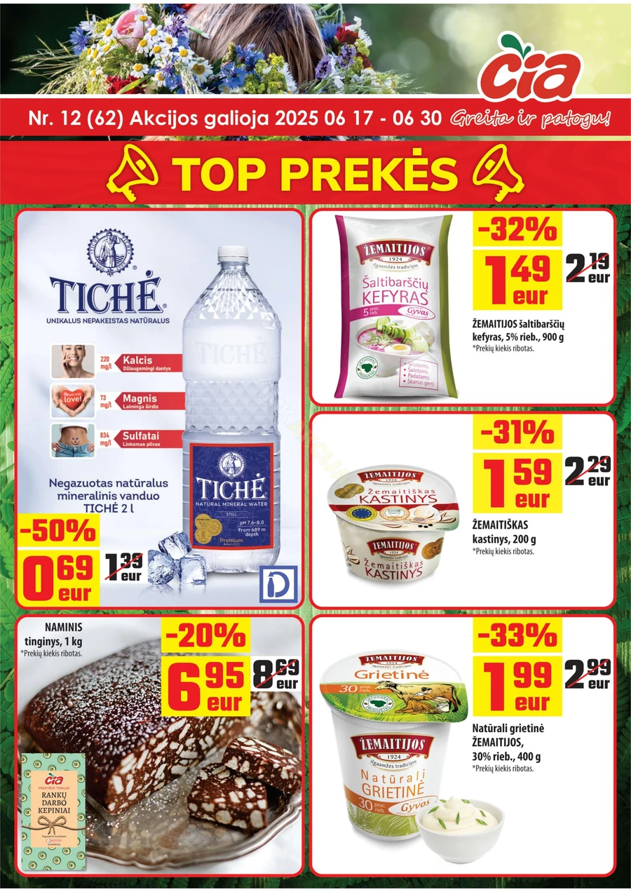 ČIA MARKET akcijų leidinys Nr. 12 puslapis 1