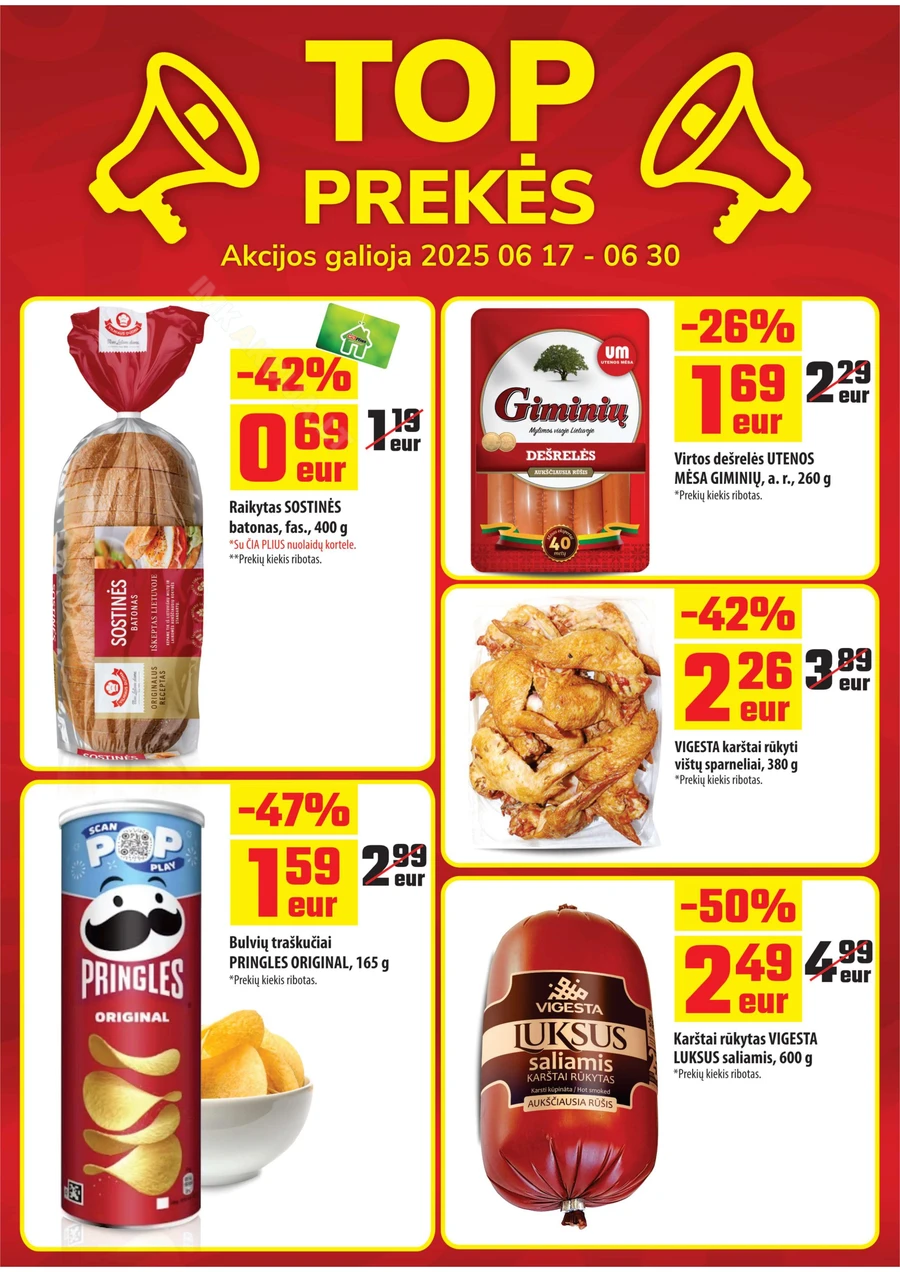 ČIA MARKET akcijų leidinys Nr. 12 puslapis 2