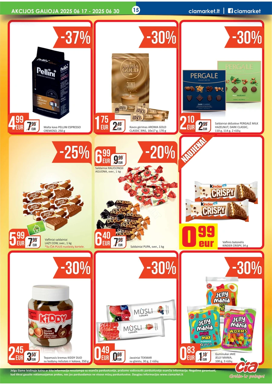 ČIA MARKET akcijų leidinys Nr. 12 puslapis 15