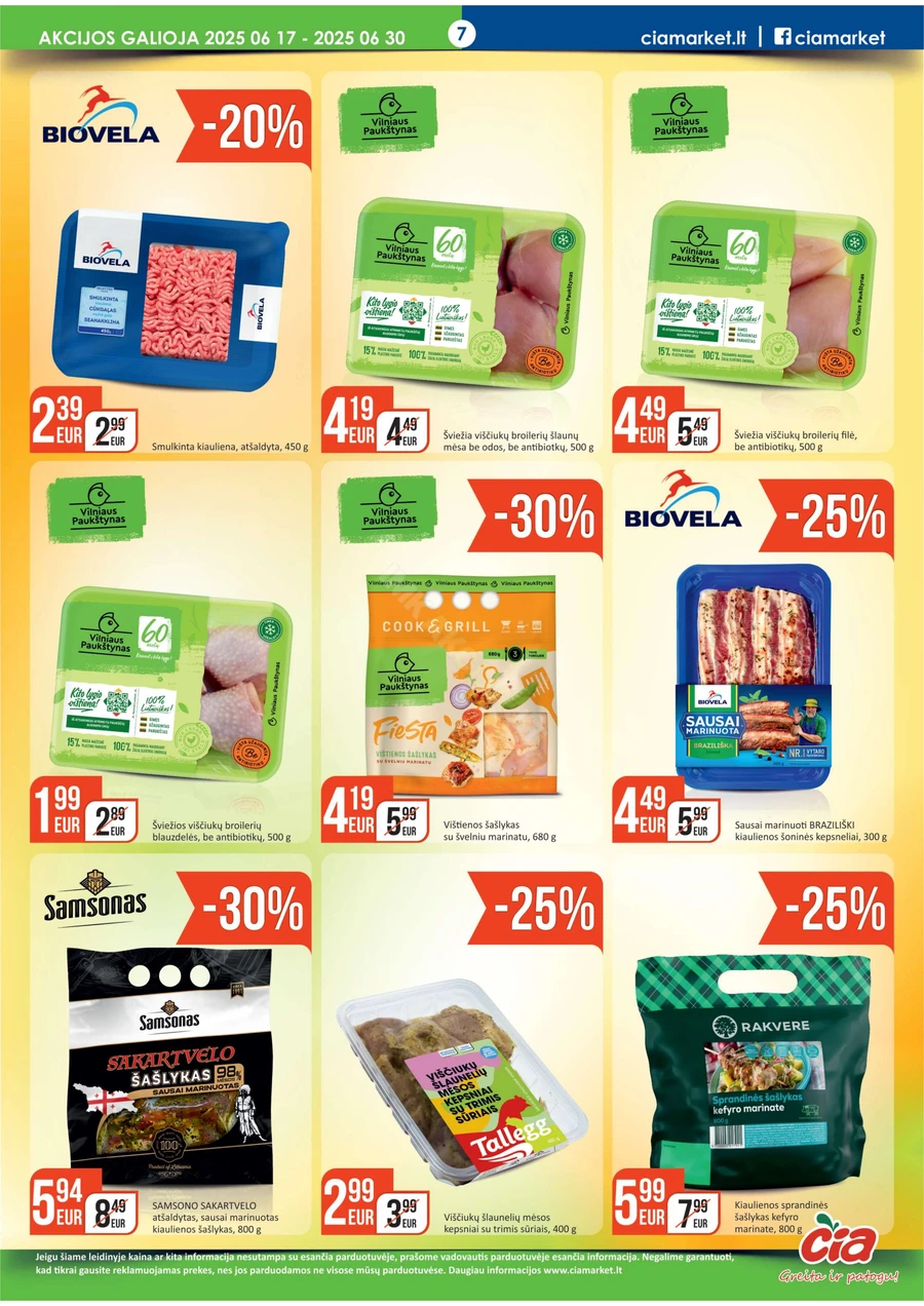 ČIA MARKET akcijų leidinys Nr. 12 puslapis 7