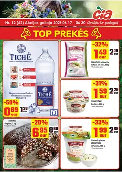 ČIA MARKET akcijų leidinys Nr. 12