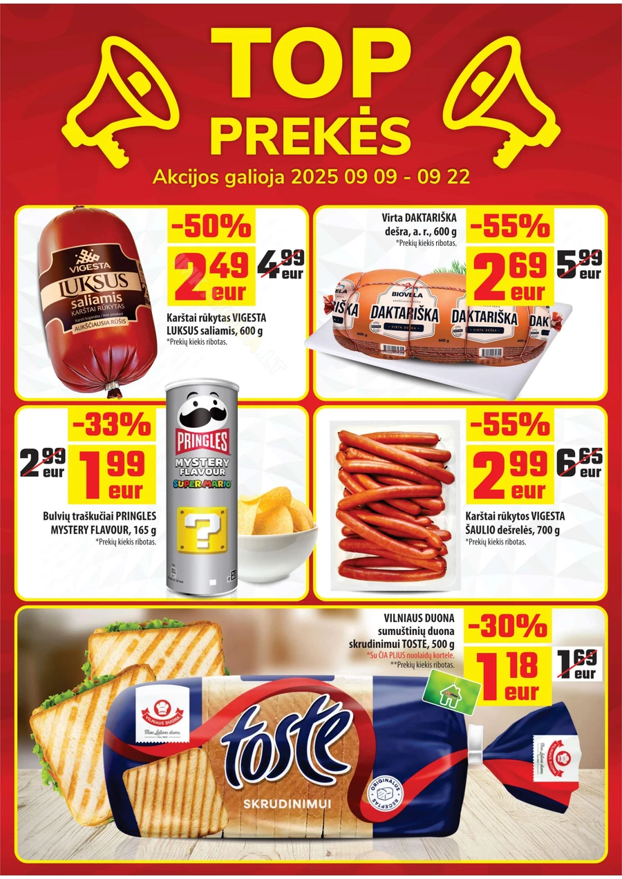 ČIA MARKET akcijų leidinys Nr. 18 puslapis 2