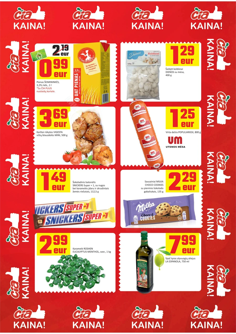 ČIA MARKET akcijų leidinys Nr. 18 puslapis 17