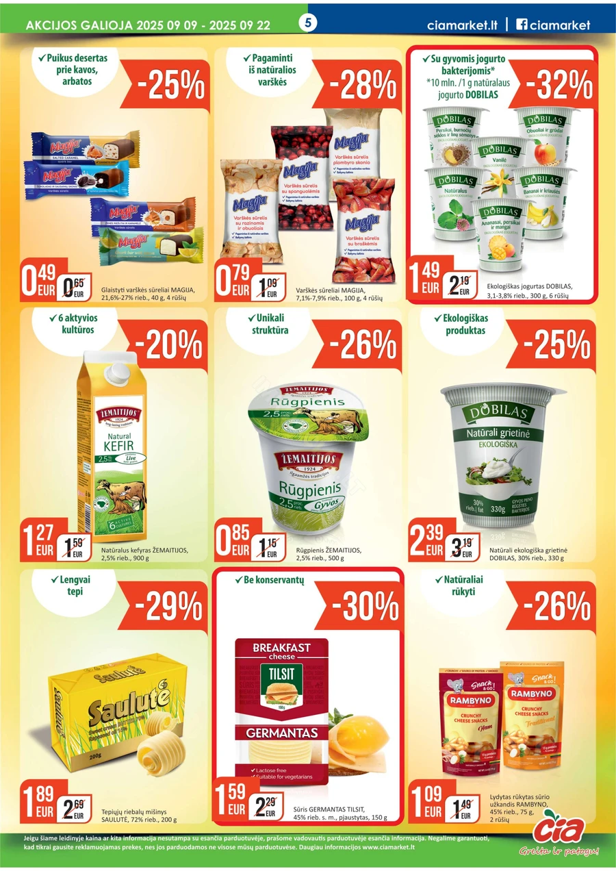 ČIA MARKET akcijų leidinys Nr. 18 puslapis 5