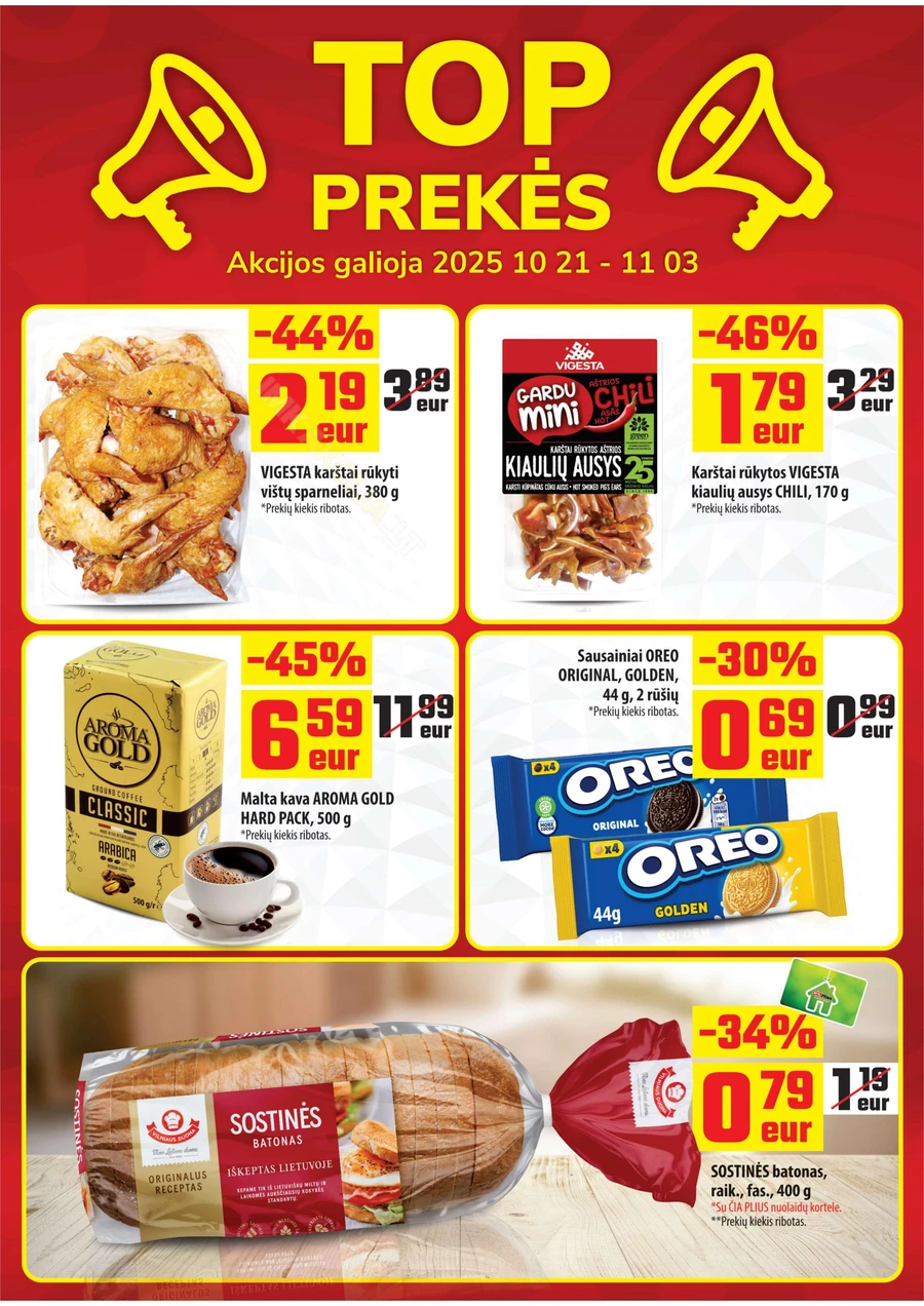 ČIA MARKET akcijų leidinys Nr. 21 puslapis 2