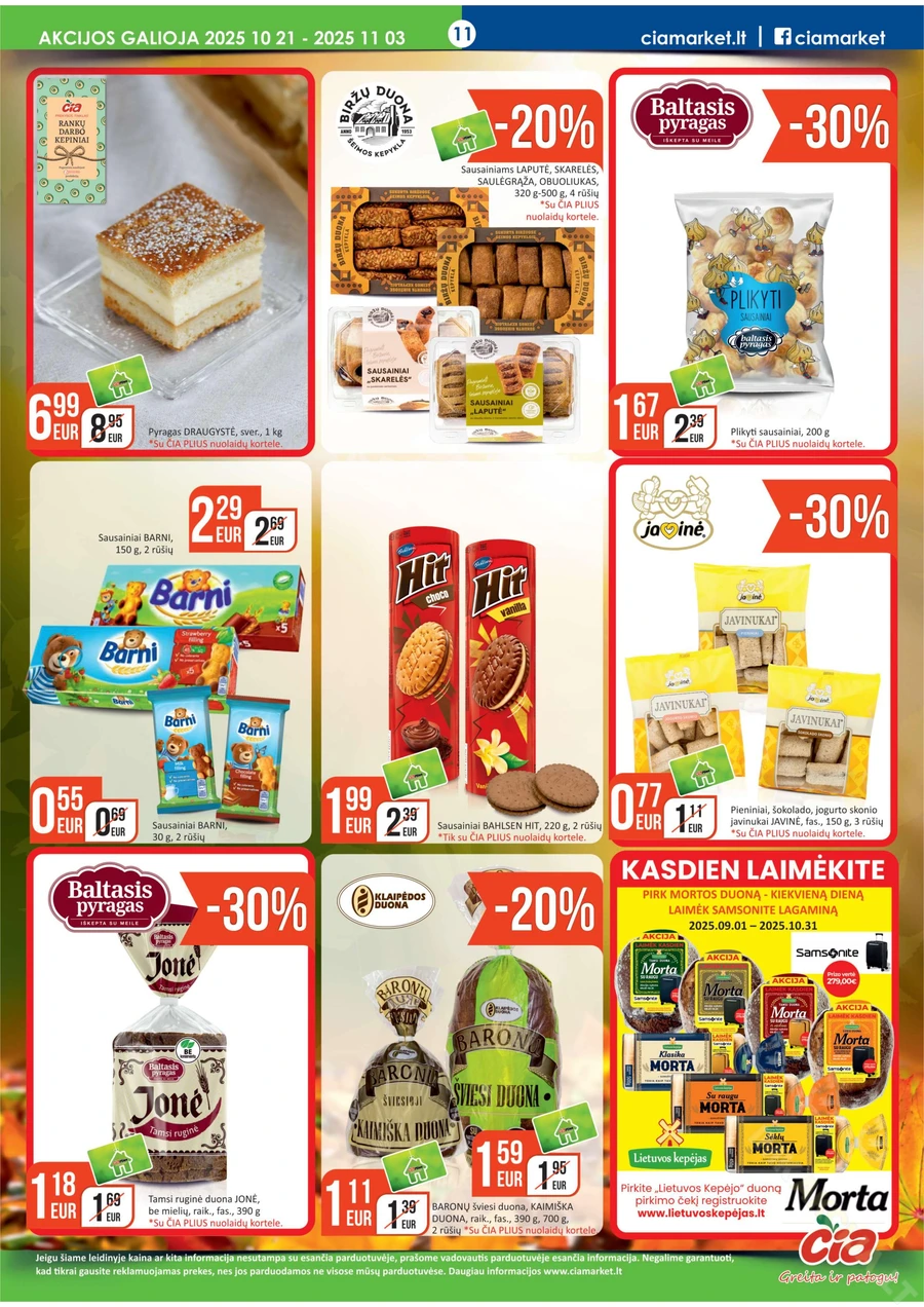 ČIA MARKET akcijų leidinys Nr. 21 puslapis 11