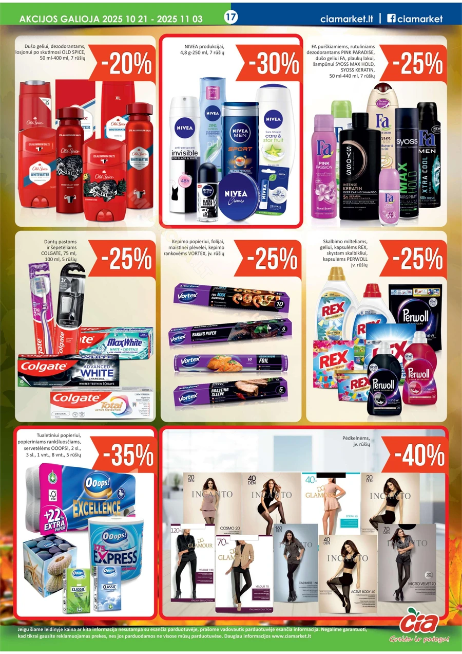 ČIA MARKET akcijų leidinys Nr. 21 puslapis 17