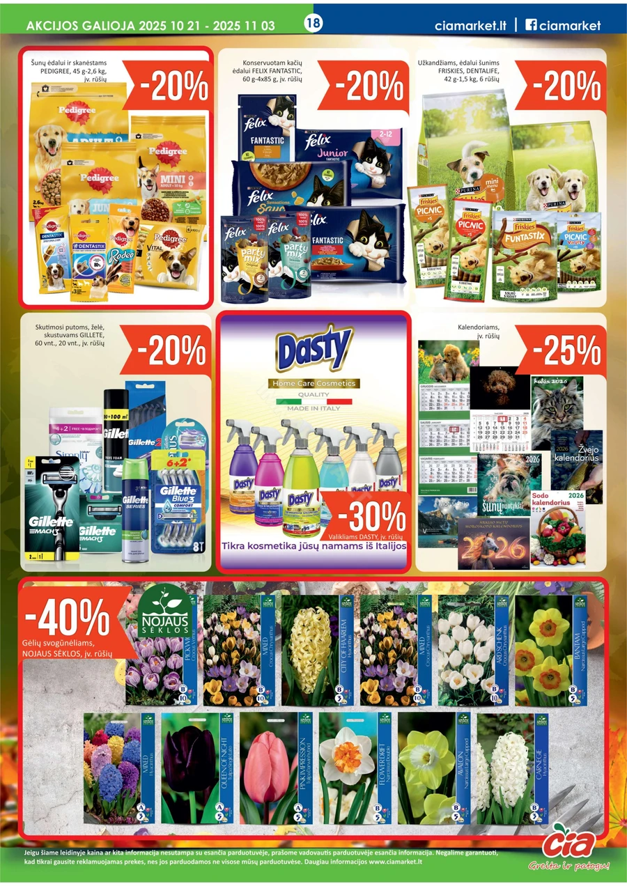 ČIA MARKET akcijų leidinys Nr. 21 puslapis 18