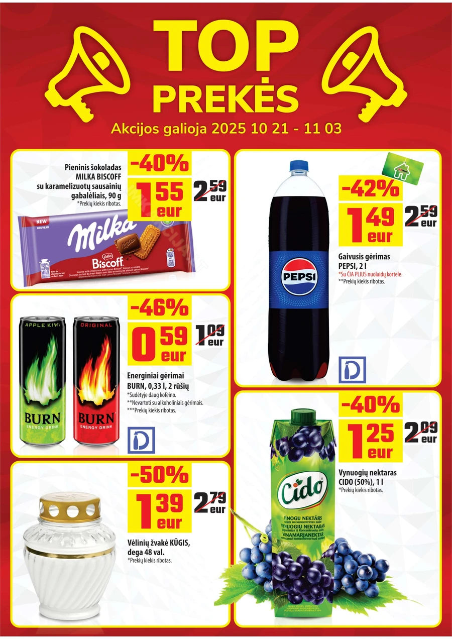 ČIA MARKET akcijų leidinys Nr. 21 puslapis 20