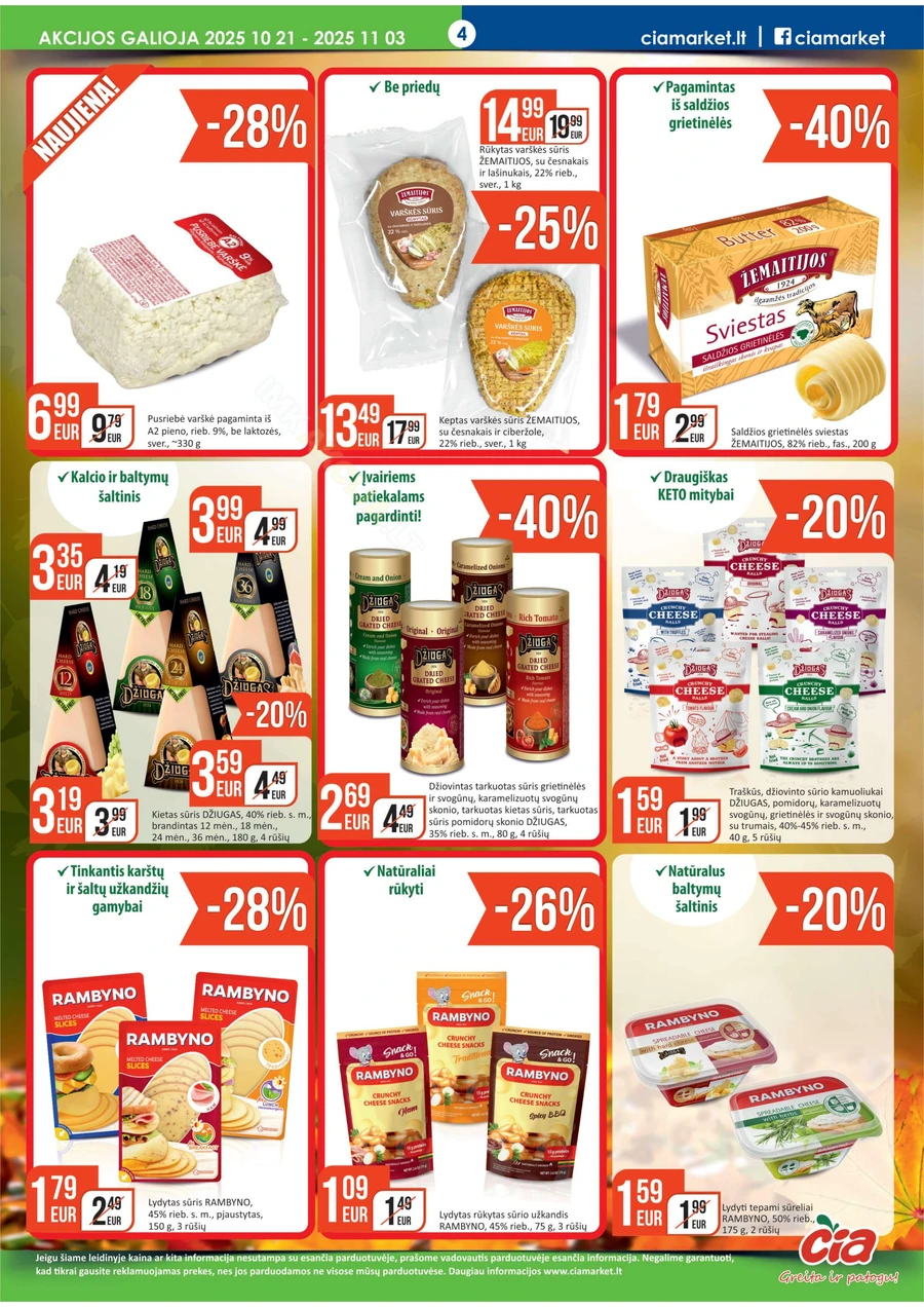 ČIA MARKET akcijų leidinys Nr. 21 puslapis 4