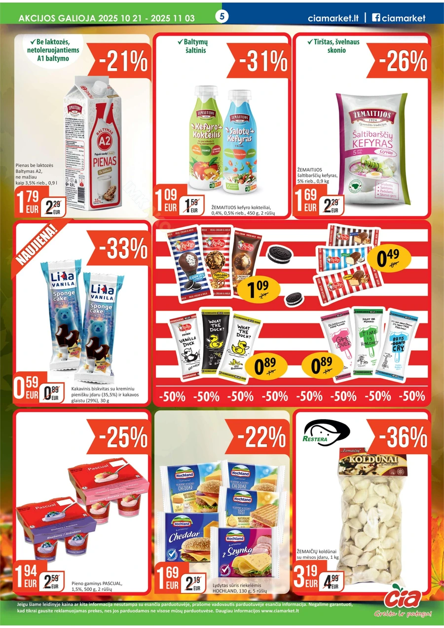 ČIA MARKET akcijų leidinys Nr. 21 puslapis 5