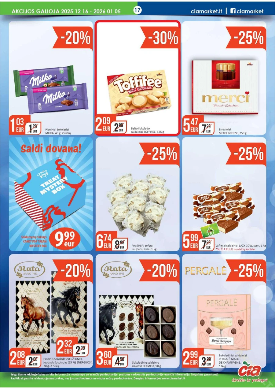 ČIA MARKET akcijų leidinys Nr. 25 puslapis 17