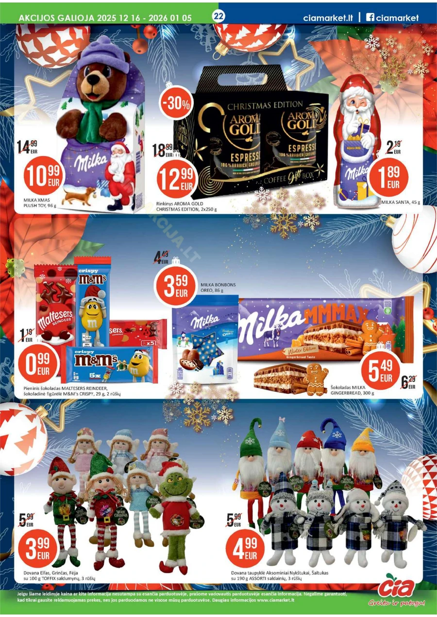 ČIA MARKET akcijų leidinys Nr. 25 puslapis 22