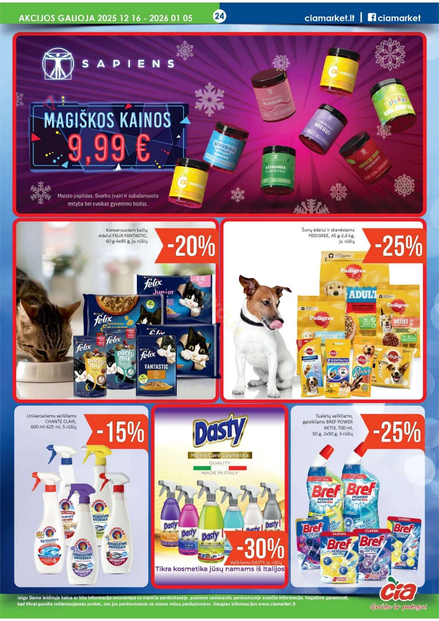 ČIA MARKET akcijų leidinys Nr. 25 puslapis 24